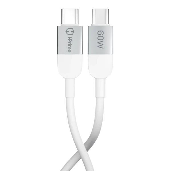 Cabo USB tipo C para Tipo C HPrime Boost60 Soft- 60W